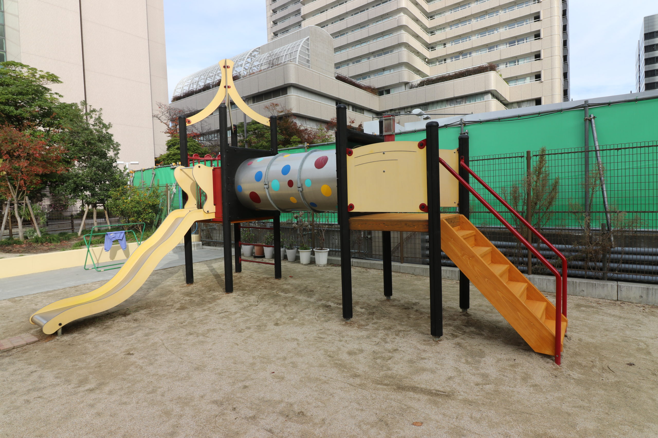 AIR鉋 屋外木製遊具 大阪市阿倍野区 金塚幼稚園様