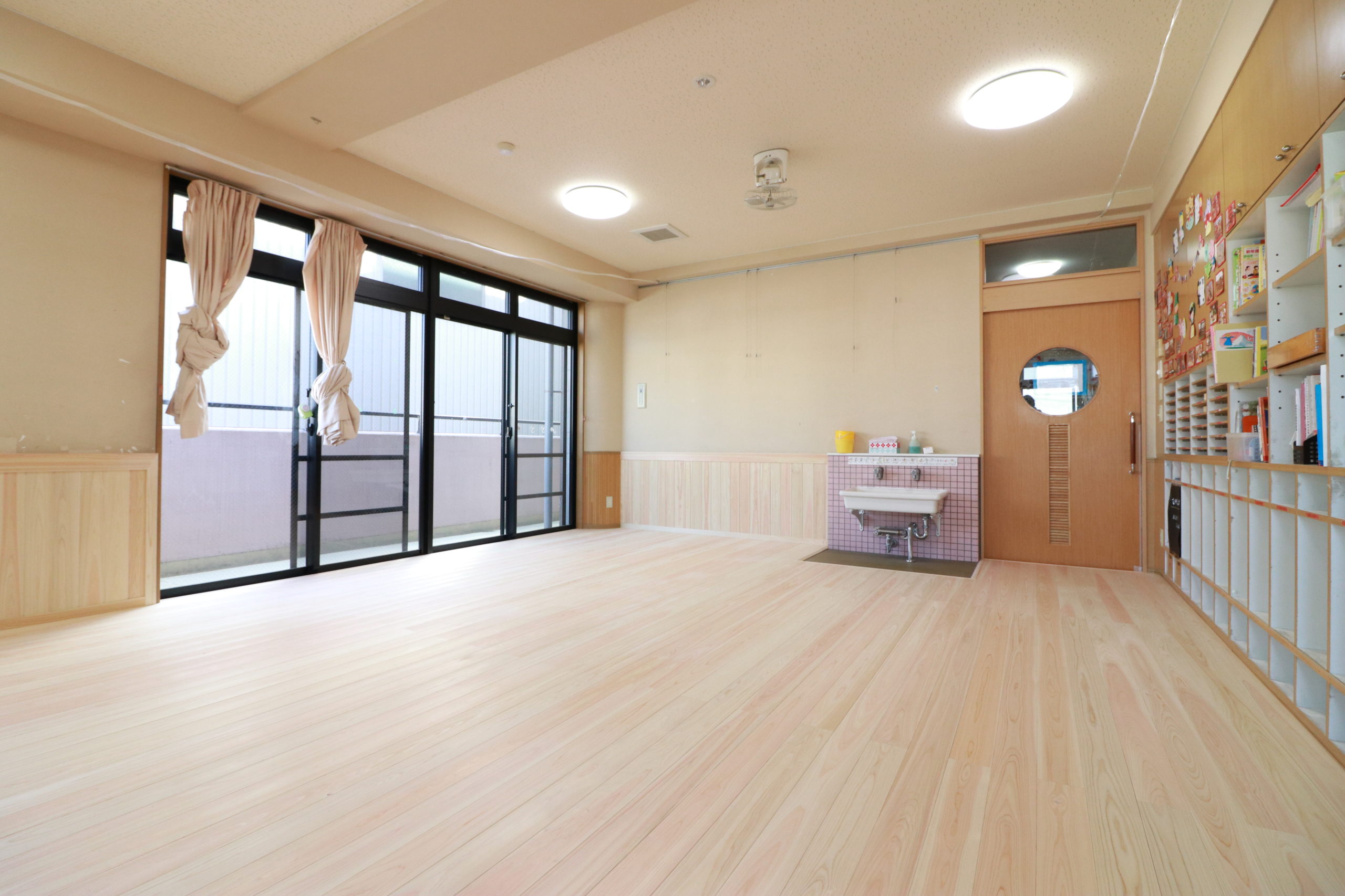 木質化 東大阪市 本庄こども園様
