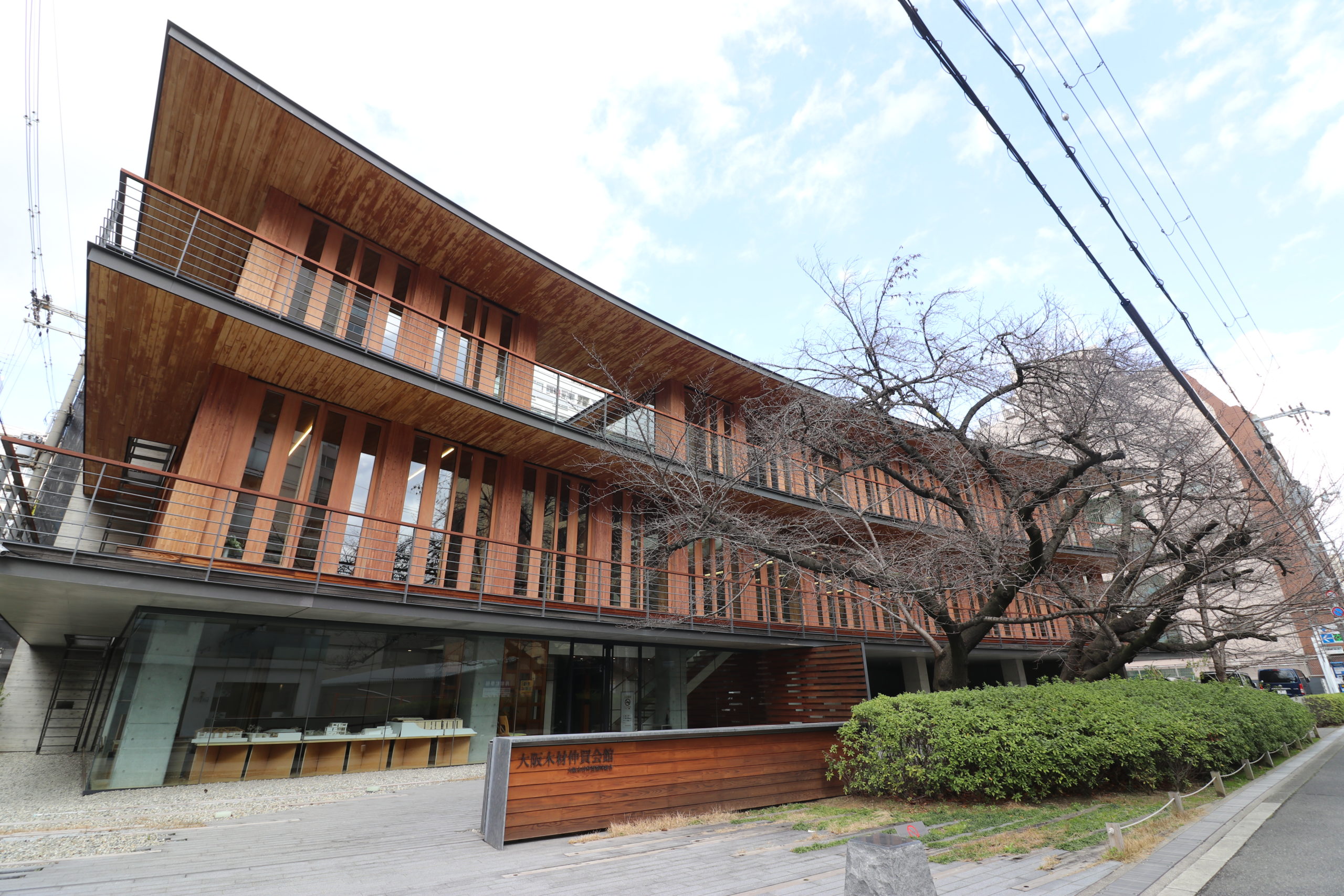 AIR鉋 建築物 木部の再生 大阪木材仲買会館様